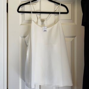 White camisole top